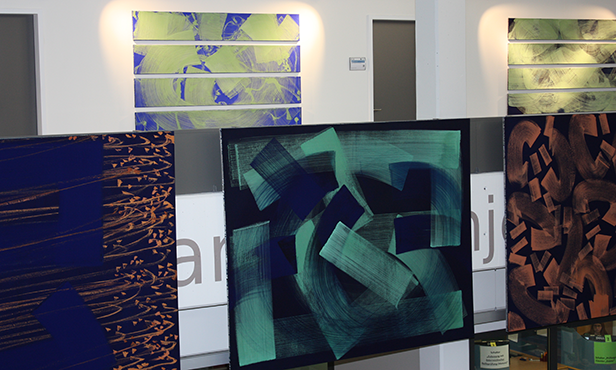 Ausstellung in der Alpen Adria Universität
