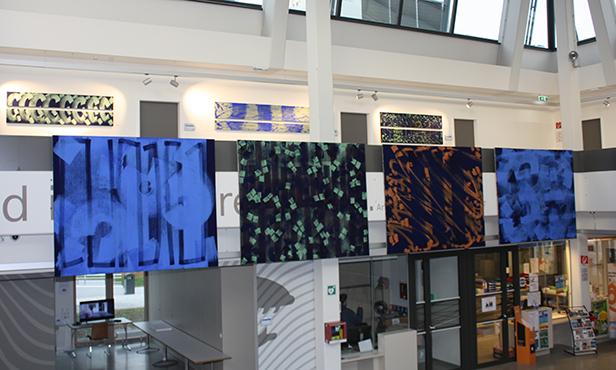 Ausstellung in der Alpen Adria Universität
